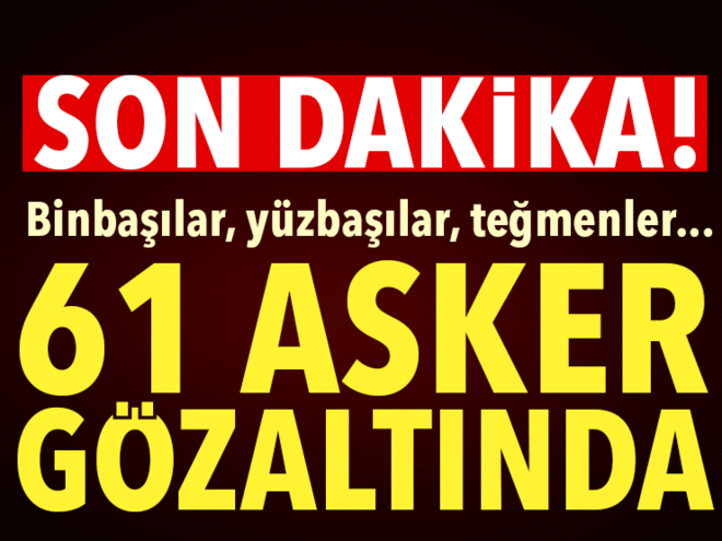 Kara ve Deniz Kuvvetleri Komutanlığı'nda FETÖ operasyonu!