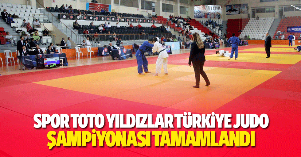 Spor Toto Yıldızlar Türkiye Judo Şampiyonası Tamamlandı