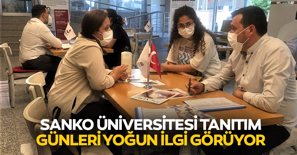 Sanko Üniversitesi Tanıtım Günleri Yoğun İlgi Görüyor