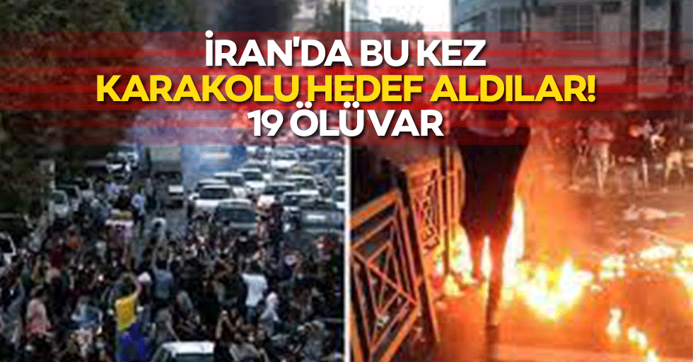 İran'da bu kez karakolu hedef aldılar! 19 ölü var