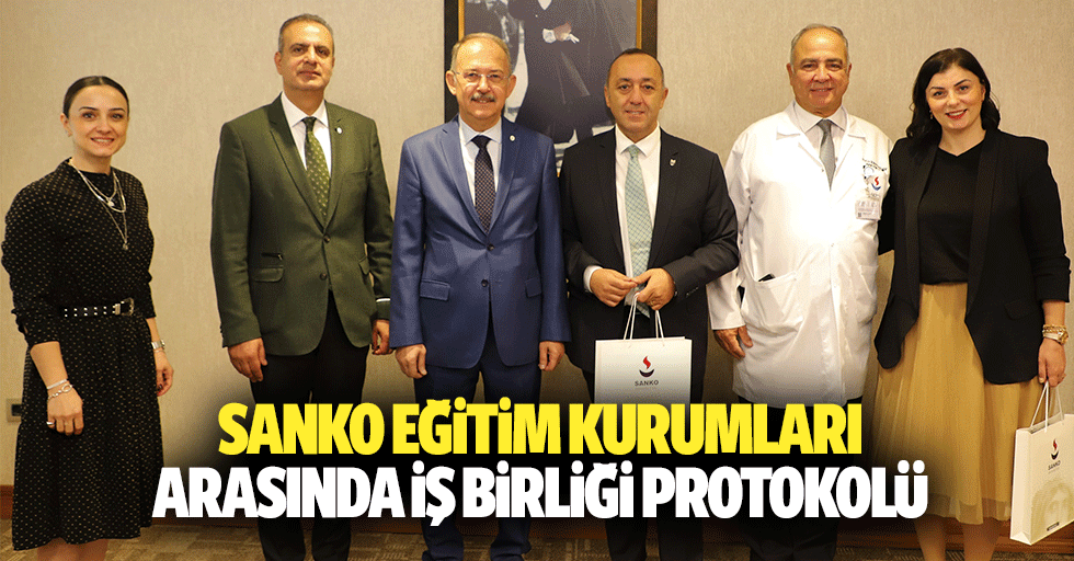 Sanko Eğitim Kurumları Arasında İş Birliği Protokolü