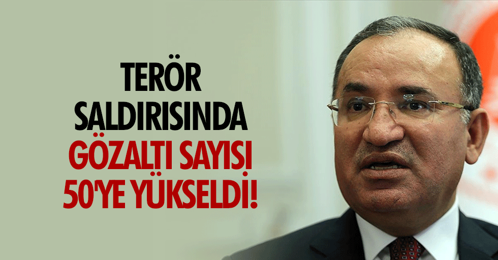 Terör saldırısında gözaltı sayısı 50'ye yükseldi!