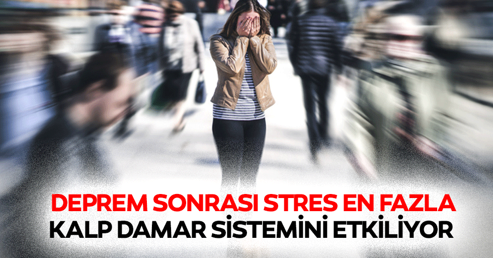 Deprem Sonrası Stres En Fazla Kalp Damar Sistemini Etkiliyor