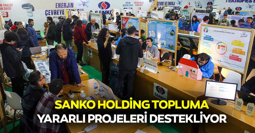 Sanko Holding Topluma Yararlı Projeleri Destekliyor