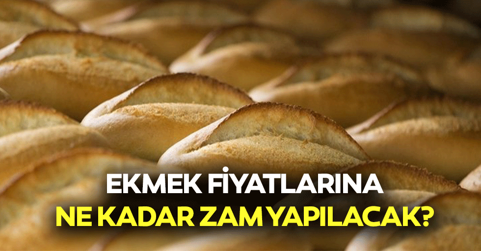 Ekmek fiyatlarına ne kadar zam yapılacak?