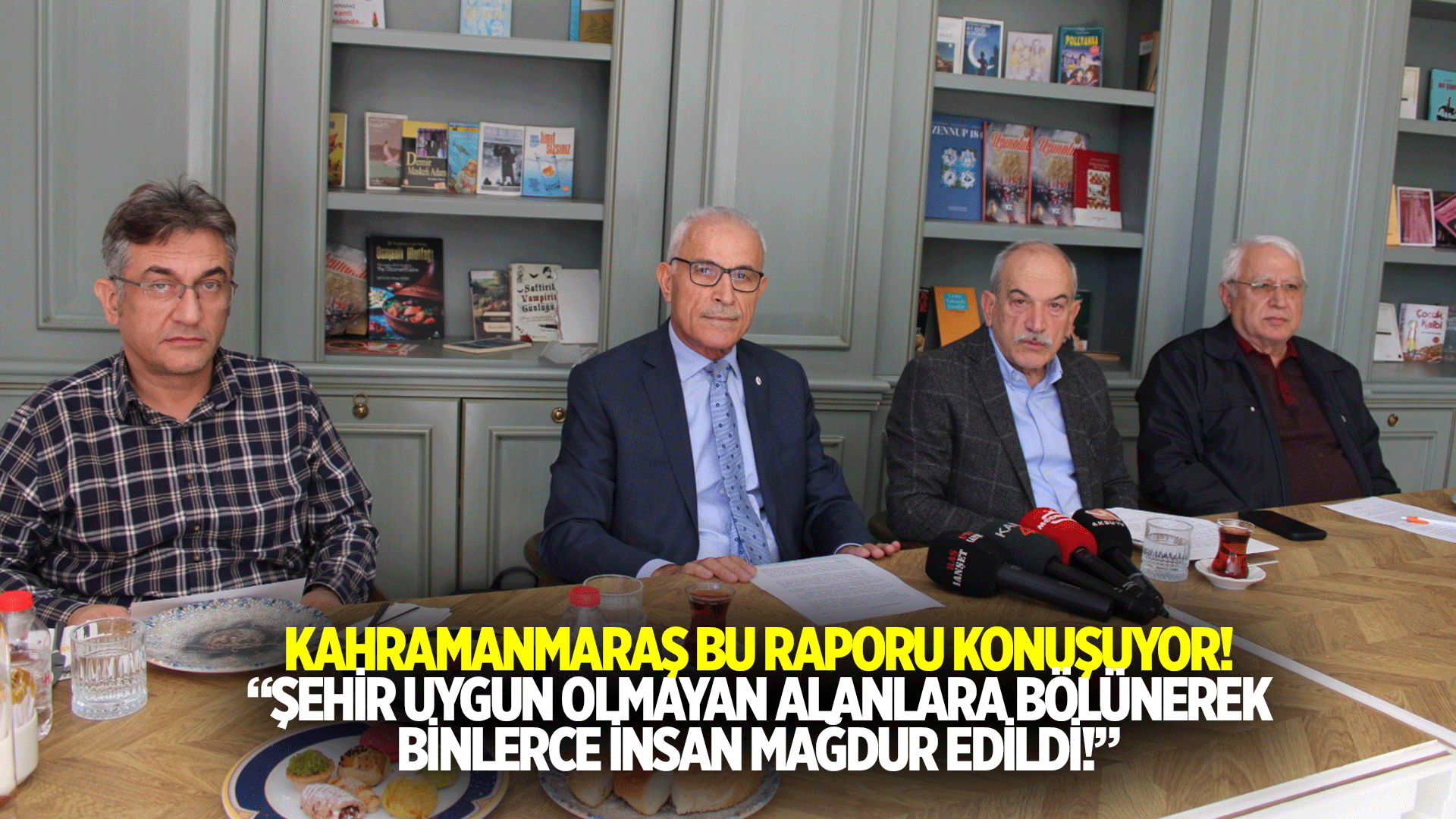 Kahramanmaraş bu raporu konuşuyor! “Şehir uygun olmayan alanlara bölünerek binlerce insan mağdur edildi!”
