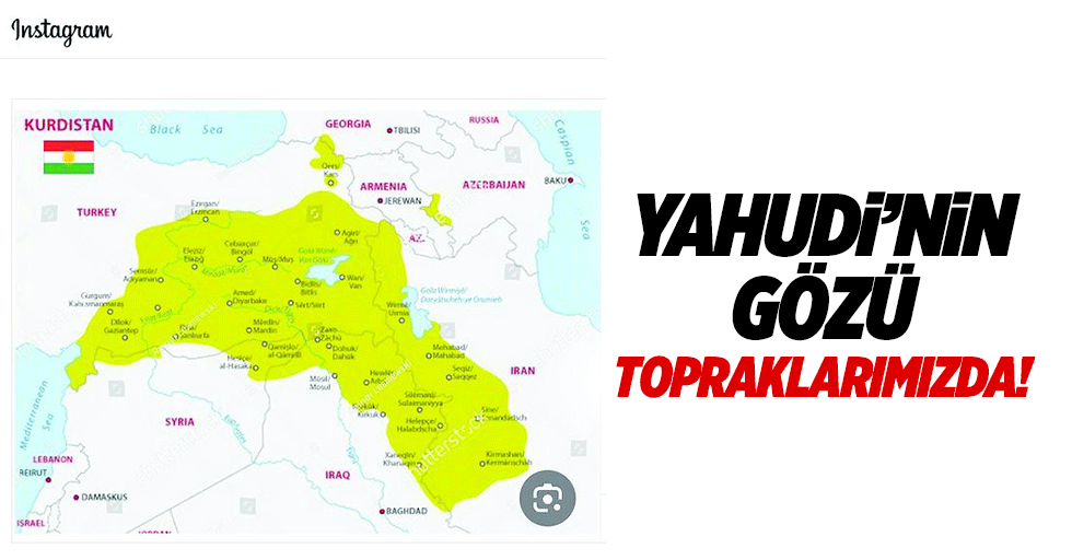 Yahudi’nin gözü topraklarımızda!