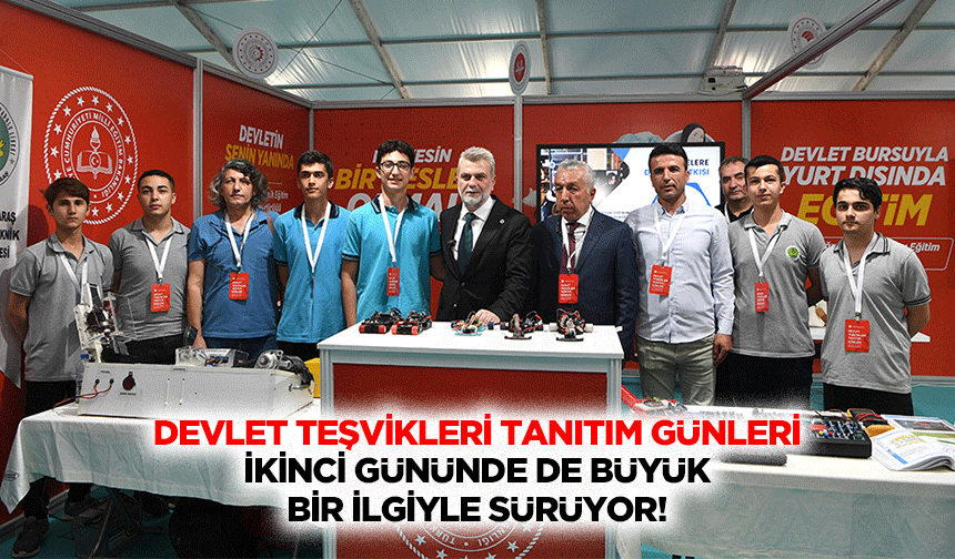 Devlet Teşvikleri Tanıtım Günleri, İkinci Gününde De Büyük Bir İlgiyle Sürüyor