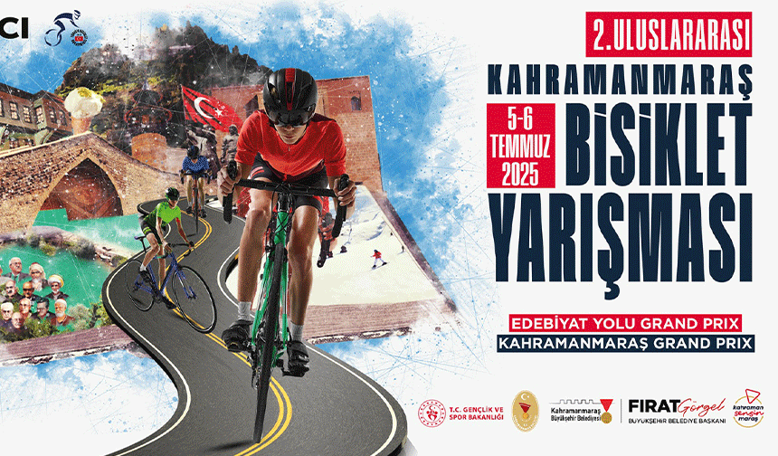 8 Ülkeden 150’nin Üzerinde Bisikletçi Kahramanmaraş’ta Pedal Çevirecek!