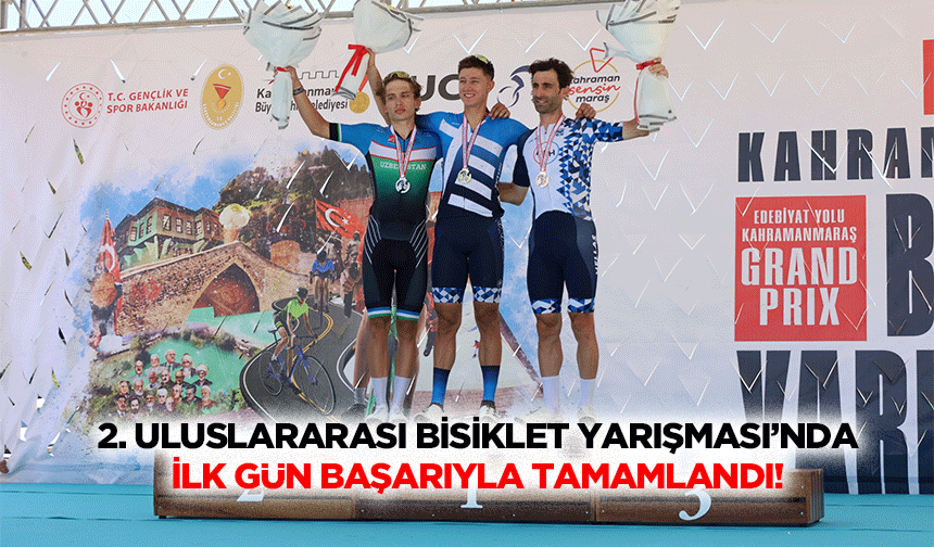 2. Uluslararası Bisiklet Yarışması’nda ilk gün başarıyla tamamlandı!