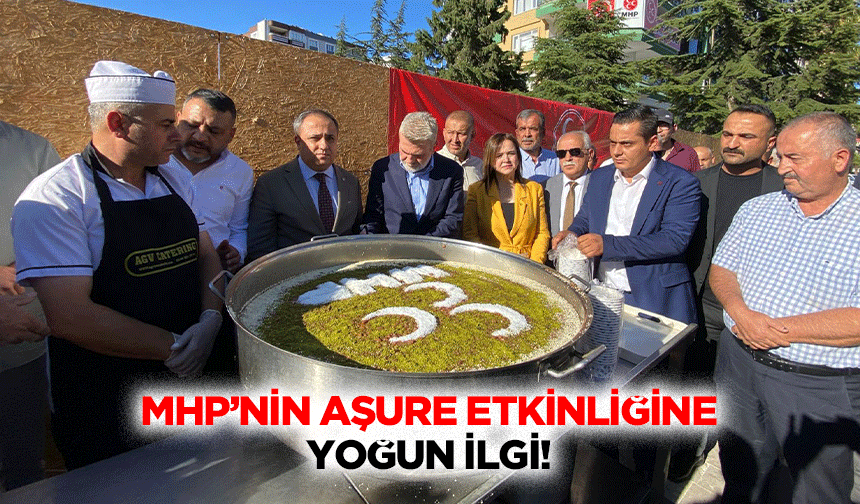 MHP’nin Aşure Etkinliğine Yoğun İlgi