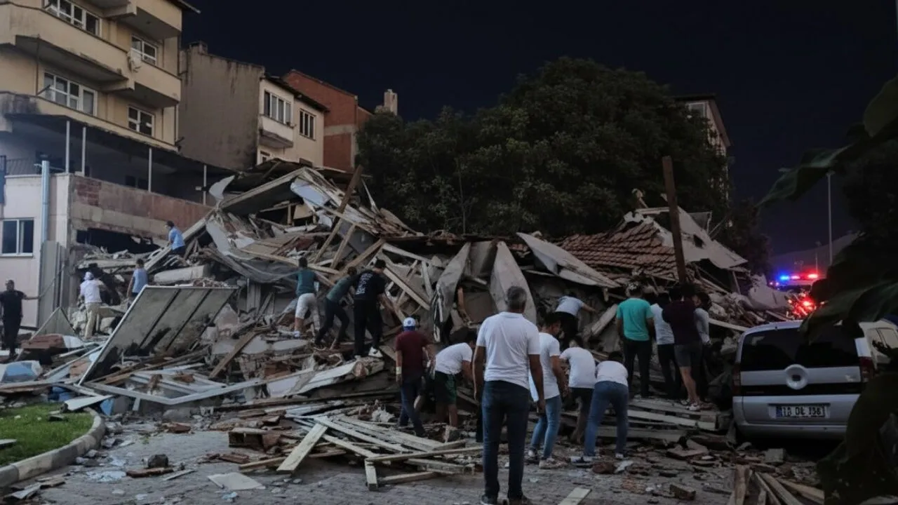 Balikesir Sindirgida 61 Buyuklugunde Deprem 2