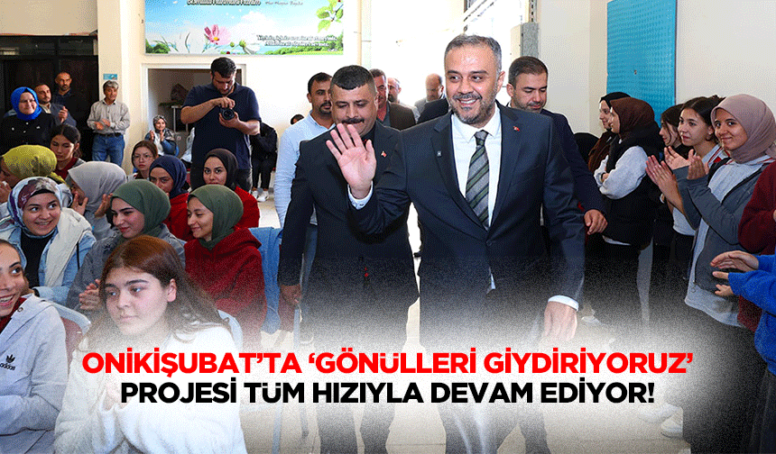 Onikişubat’ta ‘Gönülleri giydiriyoruz’ projesi tüm hızıyla devam ediyor!