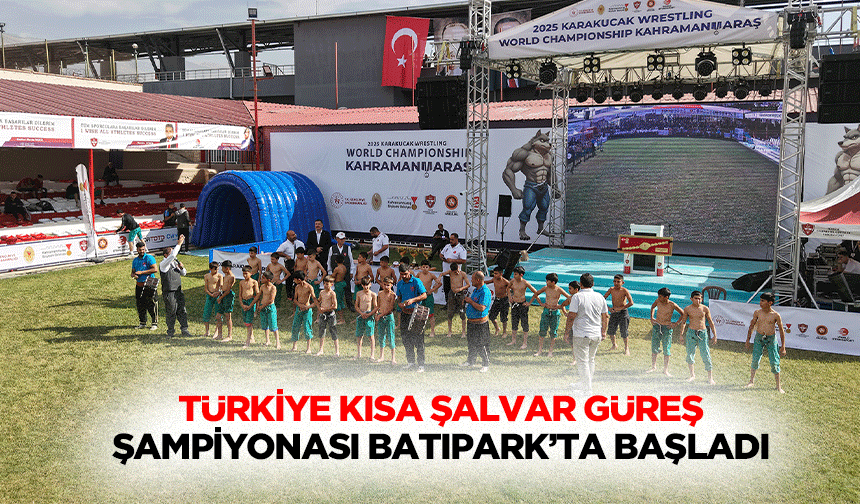 Türkiye Kısa Şalvar Güreş Şampiyonası Batıpark’ta Başladı