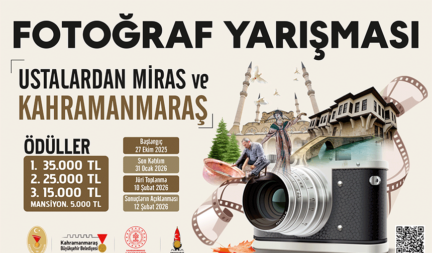 Ustalardan Miras ve Kahramanmaraş: Gelenekten Geleceğe Fotoğraf Yarışması!