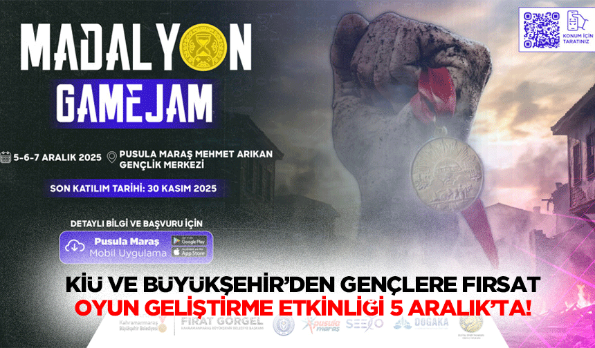 KİÜ ve Büyükşehir’den Gençlere Fırsat: Oyun Geliştirme Etkinliği 5 Aralık’ta