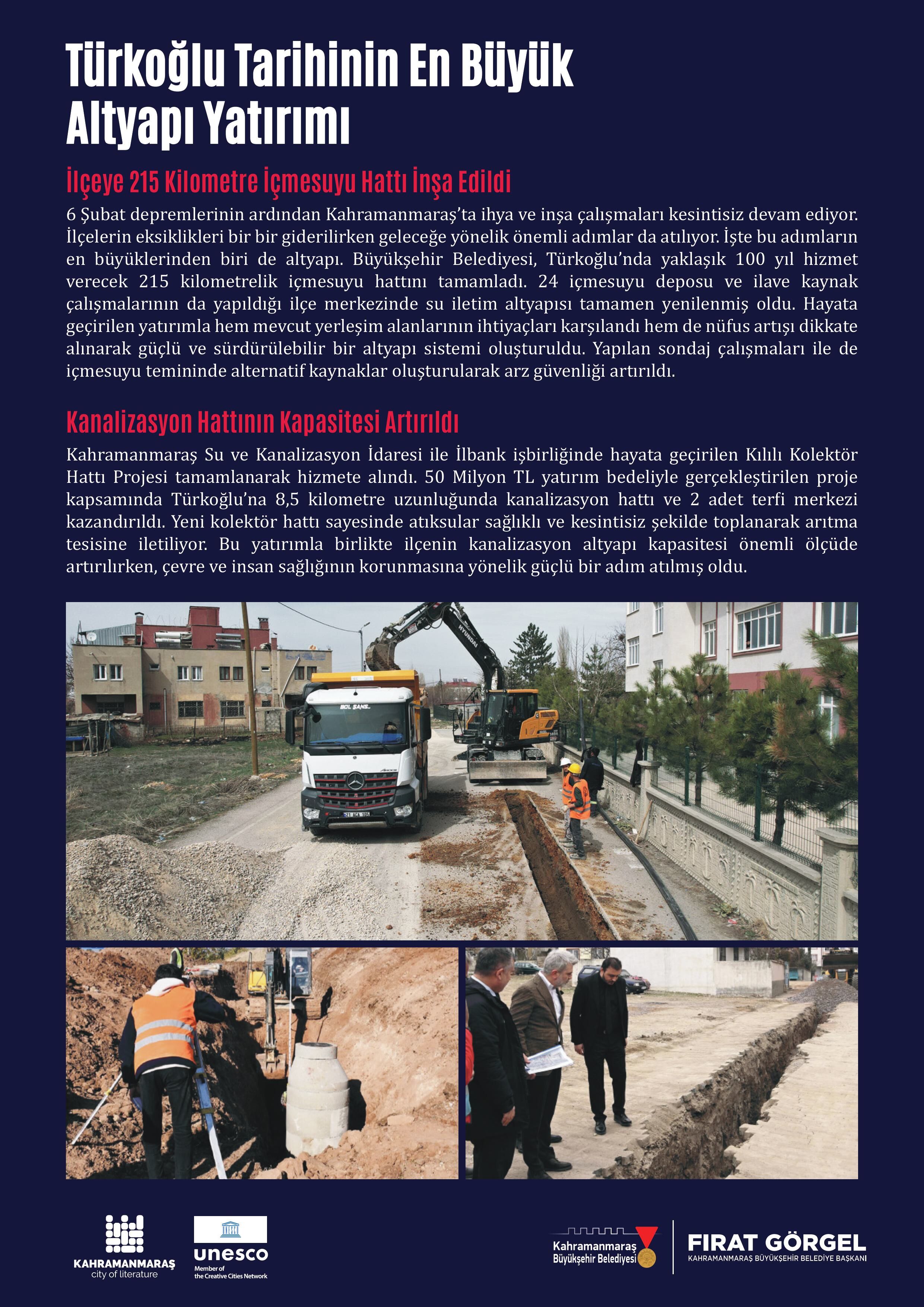 Türkoğlu Yatırım Bülteni Görüntüler 1