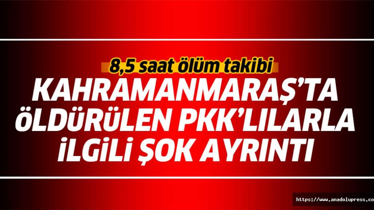 8.5 Saat Boyunca PKK'lılara Ölüm Takibi!