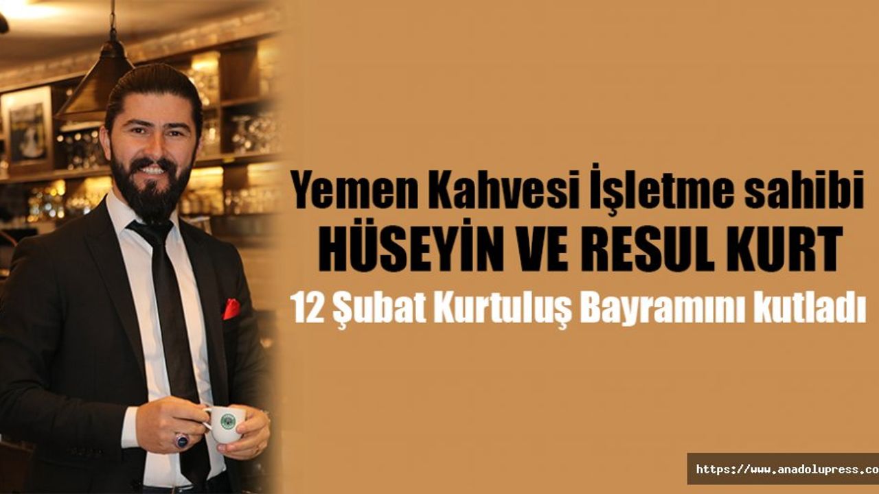 Yemen Kahvesi, 12 Şubat Kurtuluş Bayramını kutladı