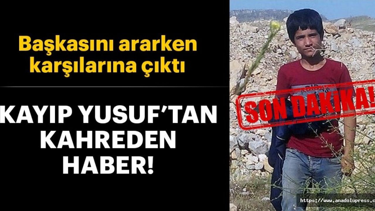Silvan'da Kaybolan 15 Yaşındaki Çocuğun Cesedi Bulundu - Kayıp Yusuf Yılmaz Böyle Bulundu