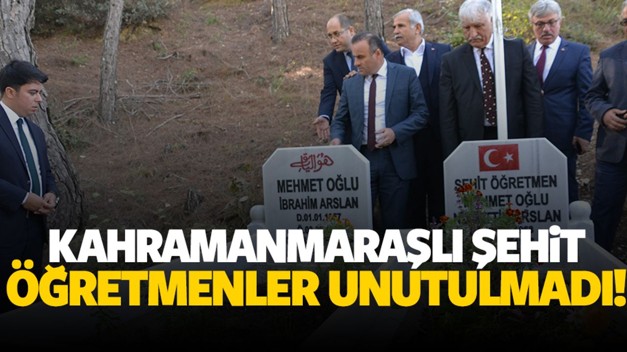 Terör örgütünce şehit edilmişlerdi unutulmadılar