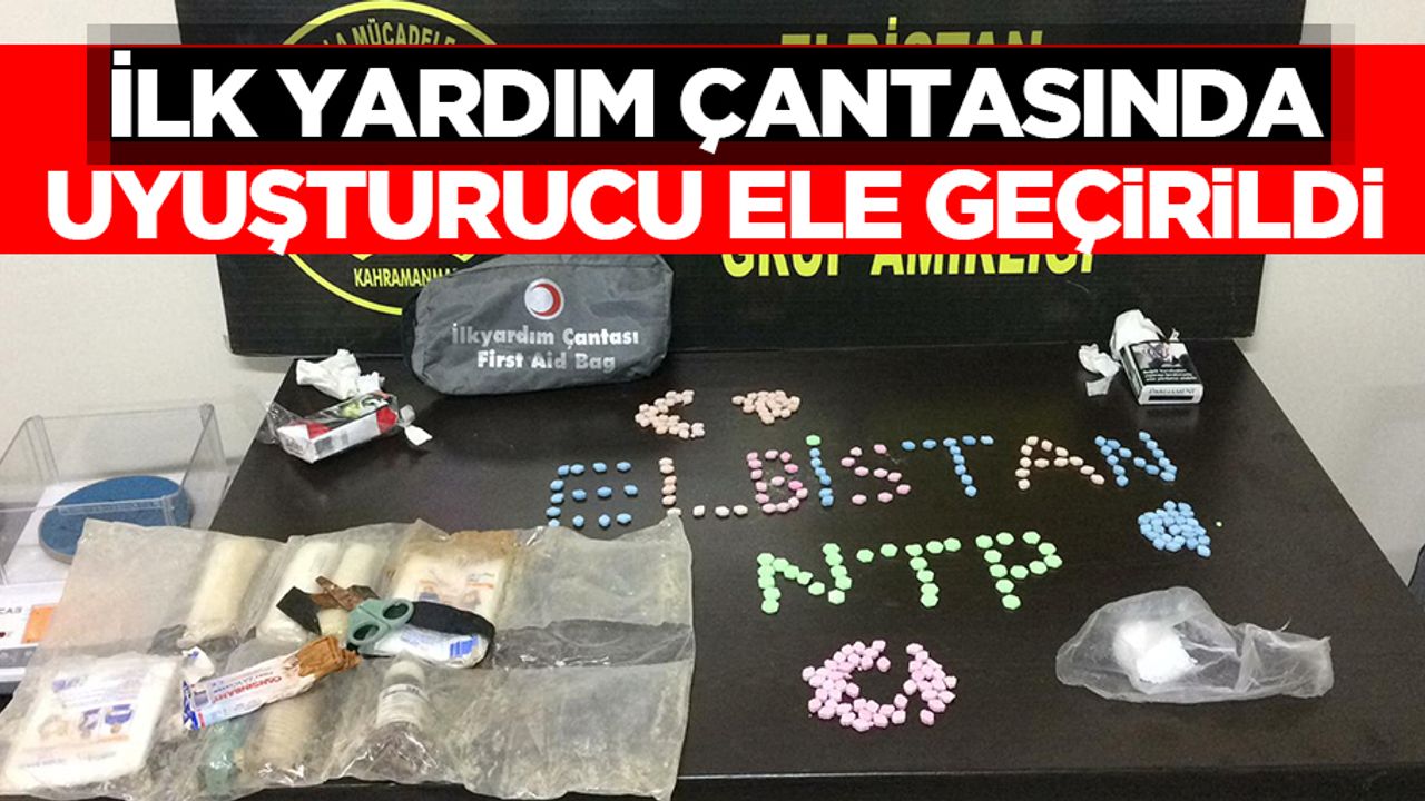 İlk Yardım Çantasında Uyuşturucu Ele Geçirildi