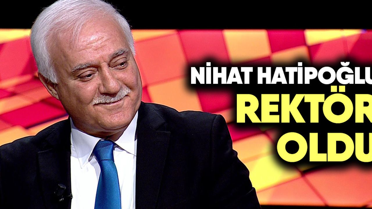 Prof. Dr. Nihat Hatipoğlu'na rektörlük görevi