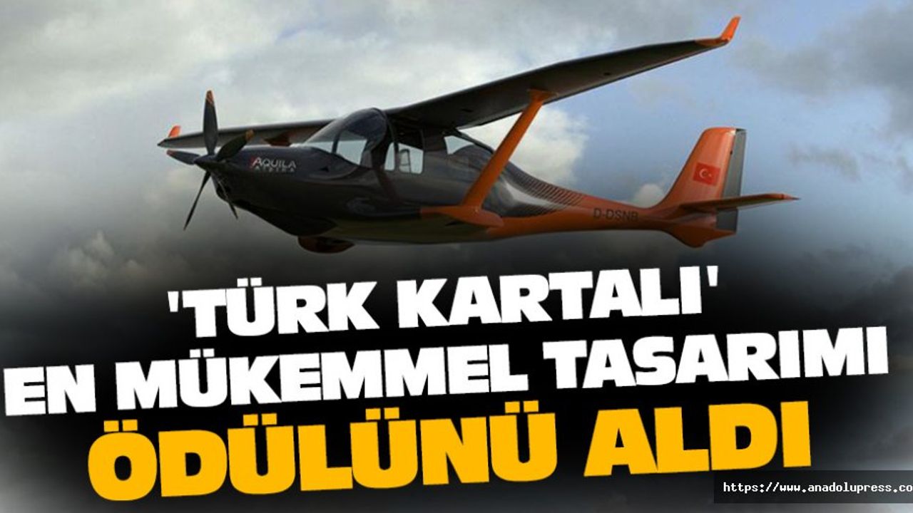 Türk Kartalı En Mükemmel Tasarımı Ödülünü Aldı