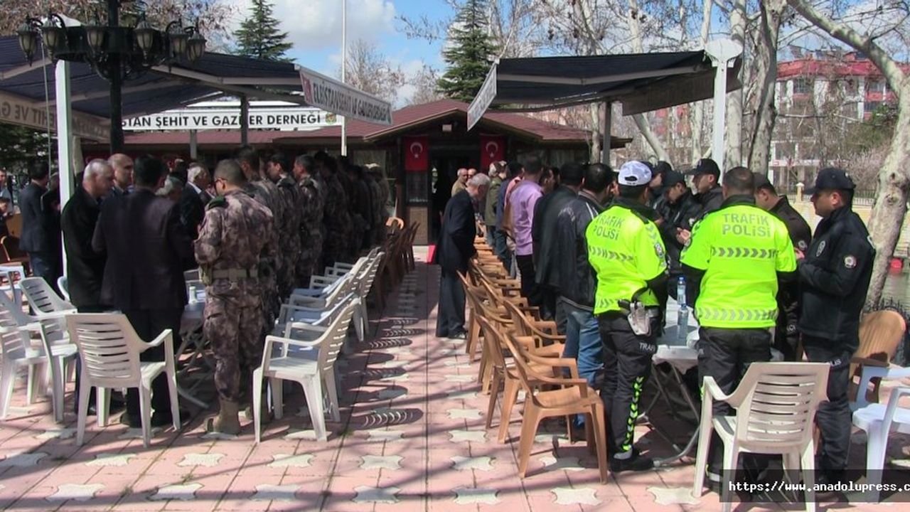 Elbistan'da şehit özel harekatçı için mevlit okutuldu