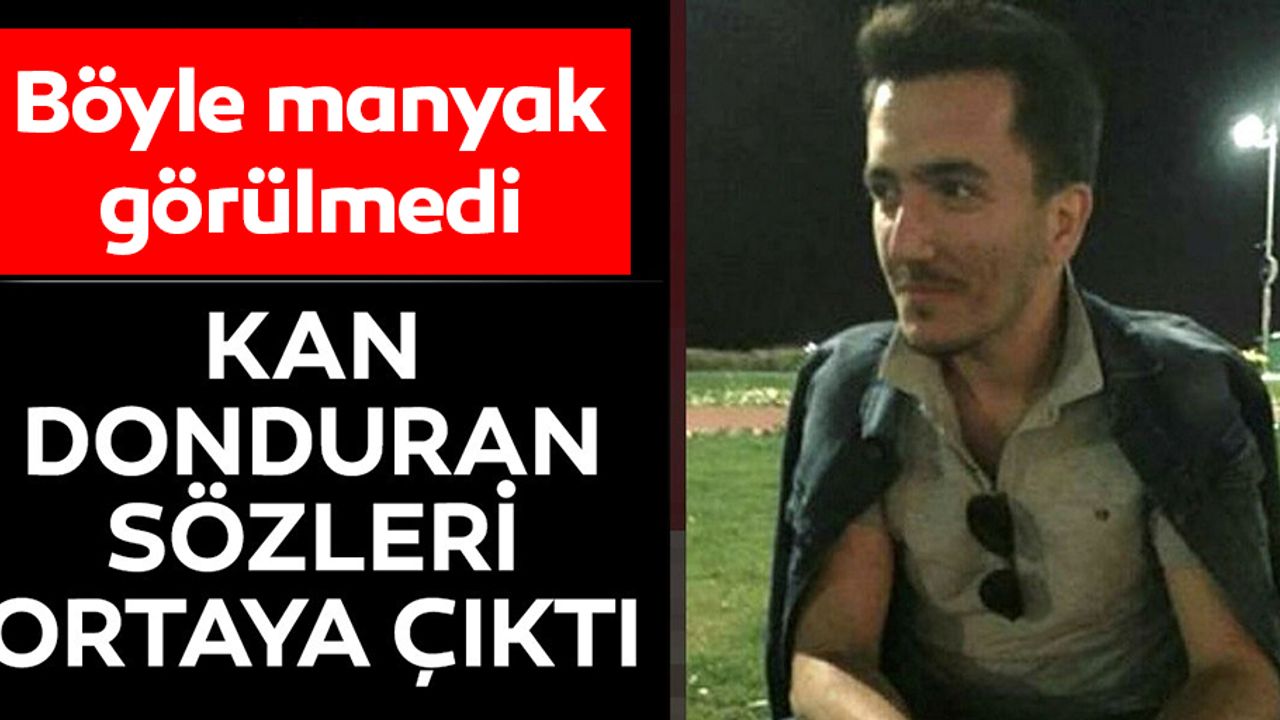 Anne ve babasını siyanürlü şerbetle katletmişti!