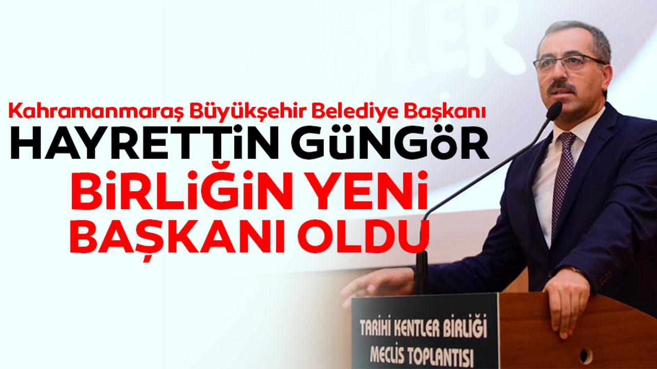 Hayrettin Güngör Birliğin Yeni Başkanı Oldu