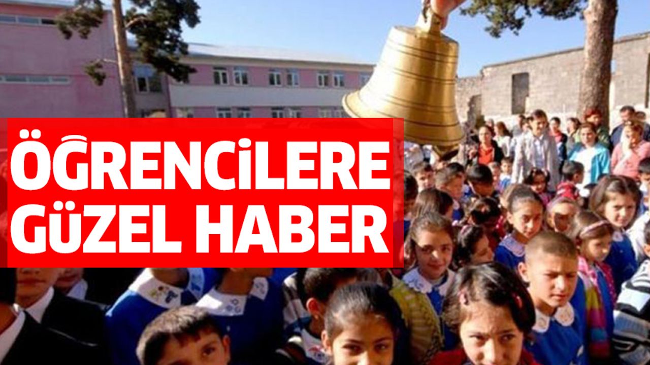 MEB'den değişiklik! Teneffüs süreleri uzadı