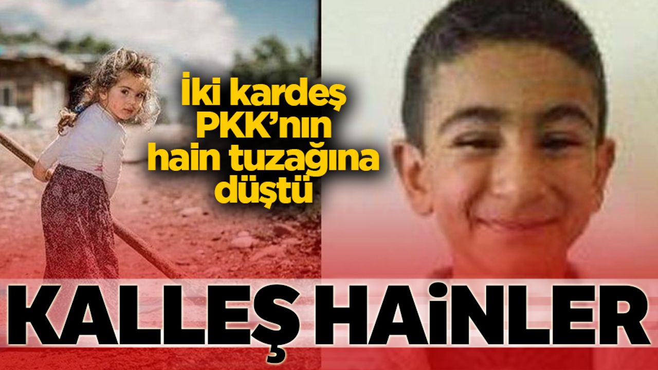 PKK’lıların tuzakladığı patlayıcı infilak etti: 2 kardeş yaşamını yitirdi