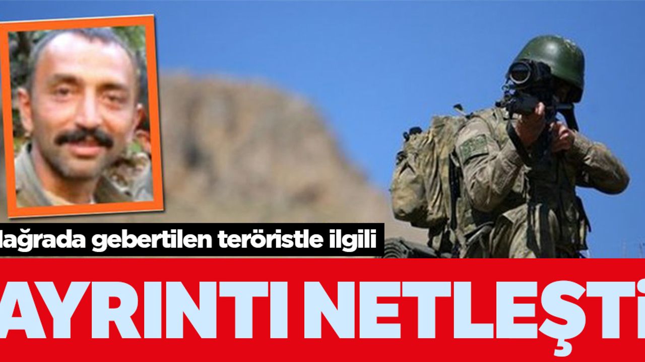 Turuncu kategorideki terörist, asker ve sivil katili çıktı