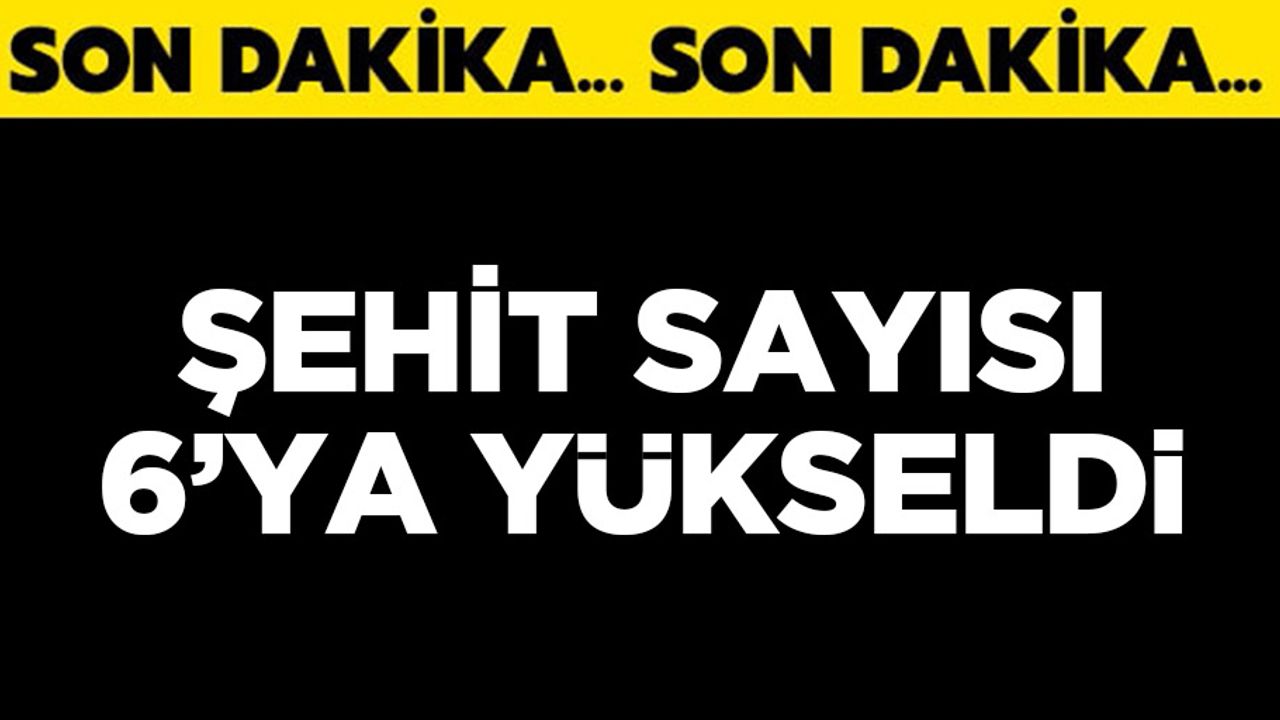Bebek katillerinin gücü yine sivillere yetti! Biri bebek, 6 şehidimiz var