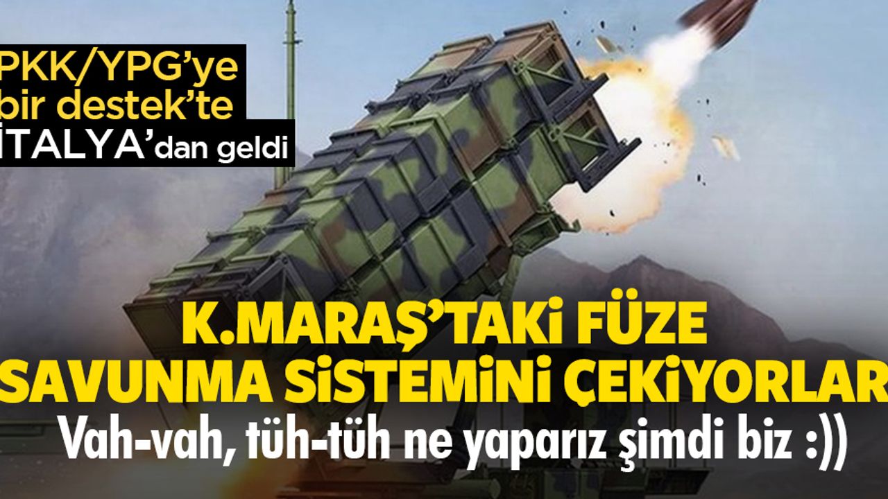 PKK/YPG’ye bir destek’te İtlaya’dan! Kahramanmaraştaki birliği çekiyorlar