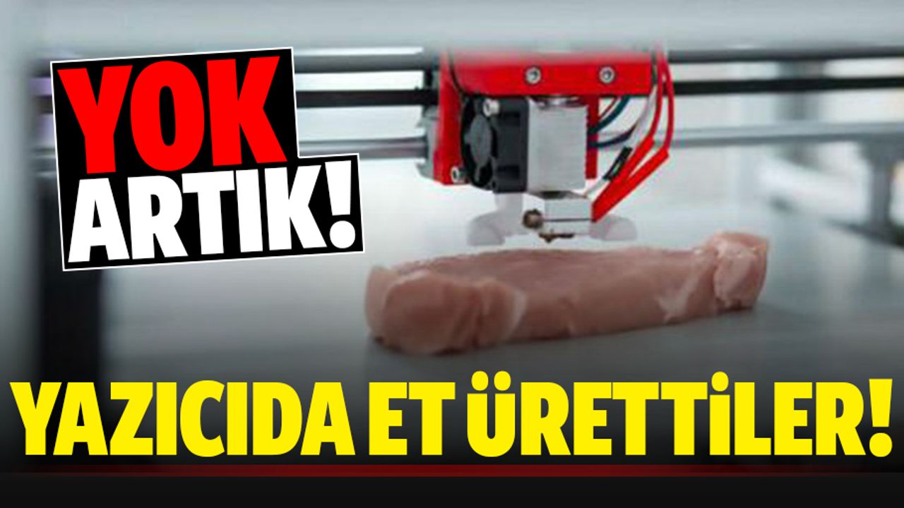 Uzay İstasyonu’nda devrim yaratacak proje… yazıcıda et ürettiler!