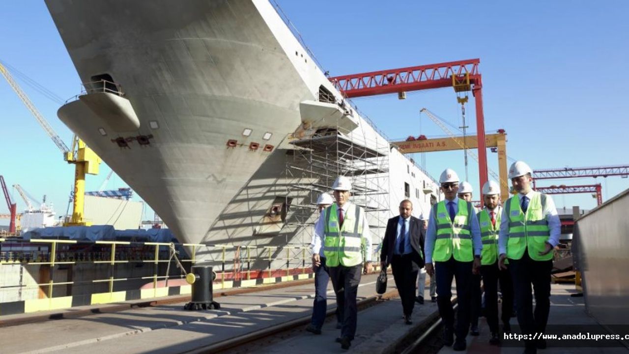 Türkiye'nin En Büyük Savaş Gemisi 2020'de Hizmete Girecek
