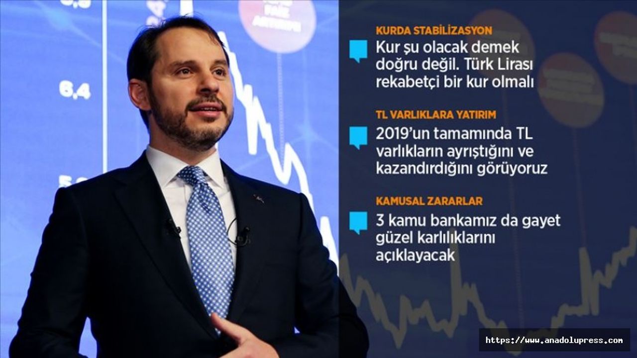 Albayrak: 2019'u pozitif bir büyümeyle geride bırakacağız