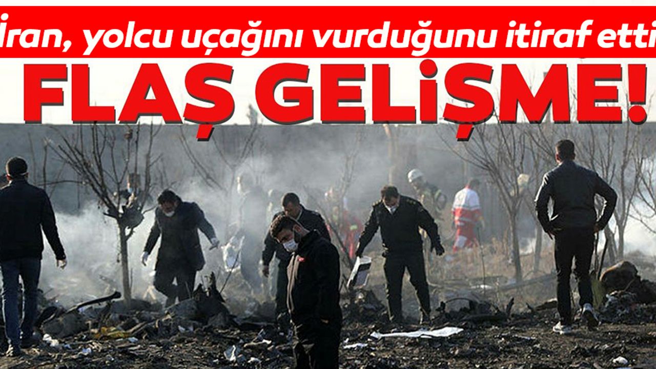 İran, yolcu uçağını vurduğu itiraf etti!
