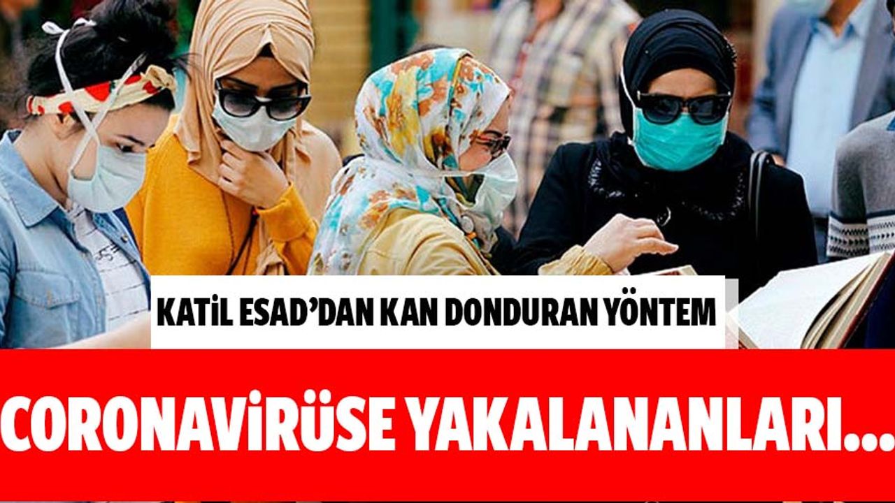 Katil Esad'dan kan donduran koronavirüs önlemleri! Ateşi çıkan...