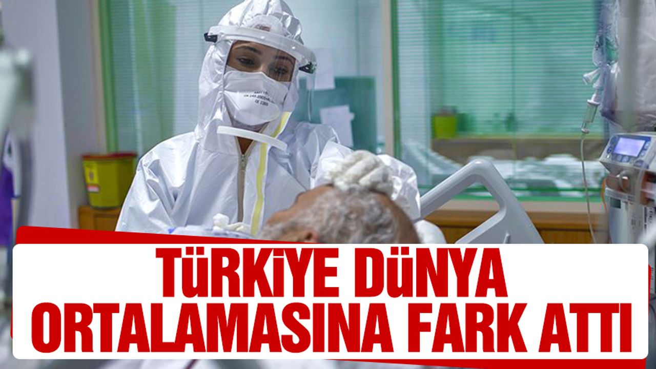 Türkiye Kovid-19'la mücadele performansıyla dünya ortalamasına fark attı