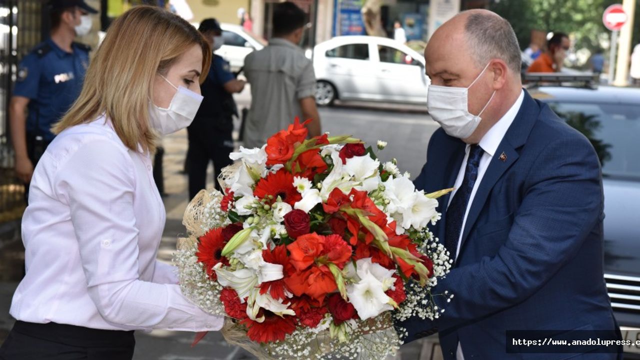 SAYIN VALİMİZ ÖMER FARUK COŞKUN KAHRAMANMARAŞ VALİSİ OLARAK GÖREVİNE BAŞLADI