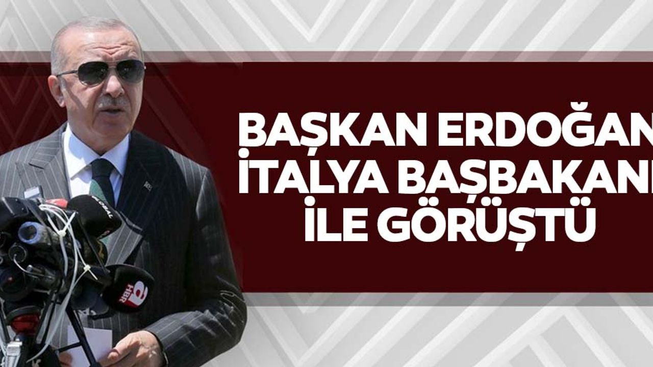 Başkan Erdoğan, İtalya başbakanı ile görüştü