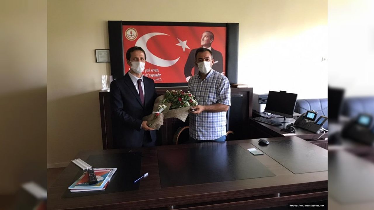 Göksun İlçe Milli Eğitim Müdürlüğünde Bayrak Değişimi