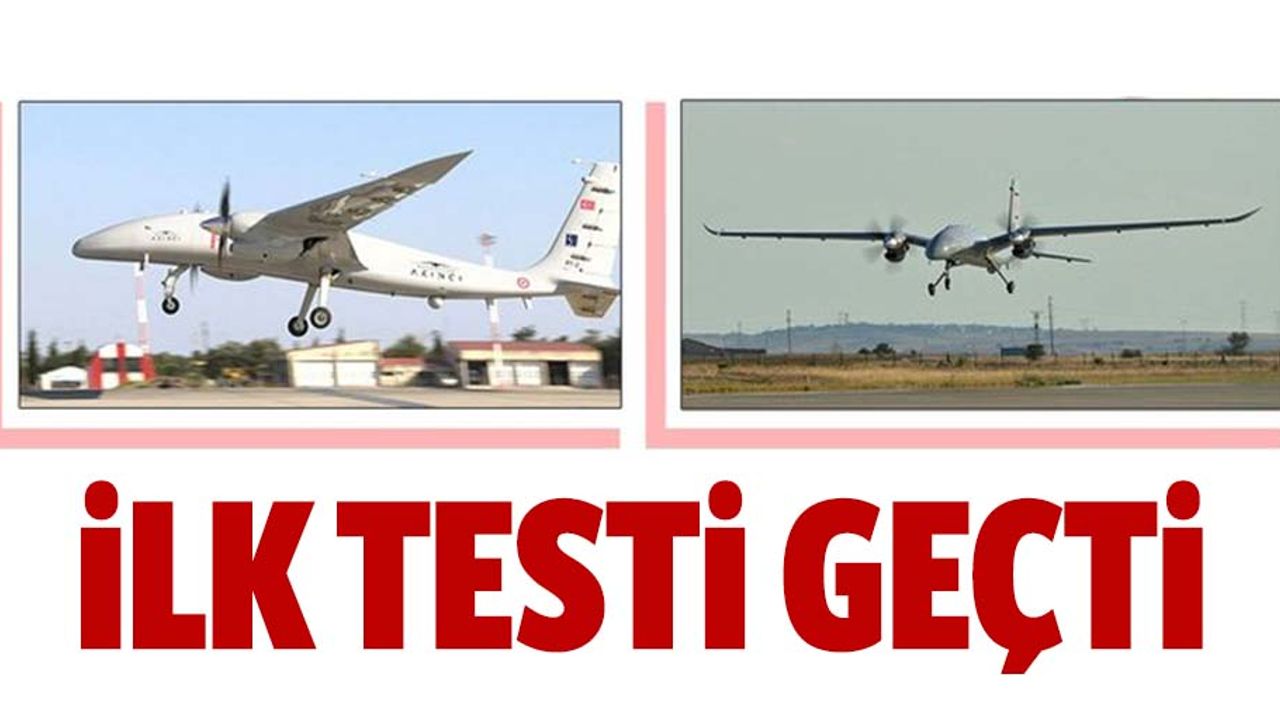 Akıncı TİHA ilk uçuş testini başarıyla tamamladı