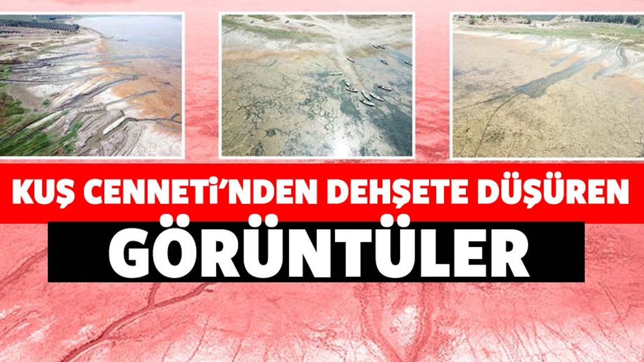 Kuş Cenneti'nde Alarm Zilleri Çalıyor