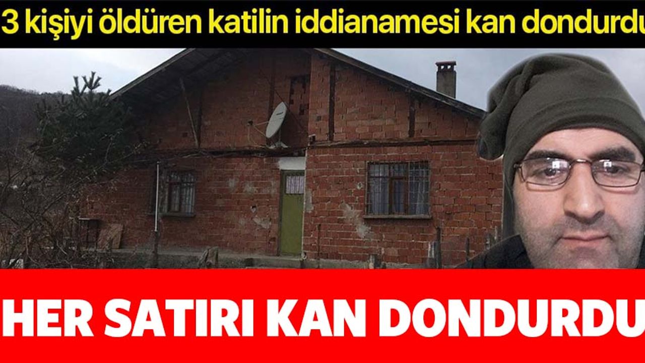 Seri katil Mehmet Ali Çayıroğlu'nun işlediği cinayetlerin iddianamesinde kan donduran detaylar
