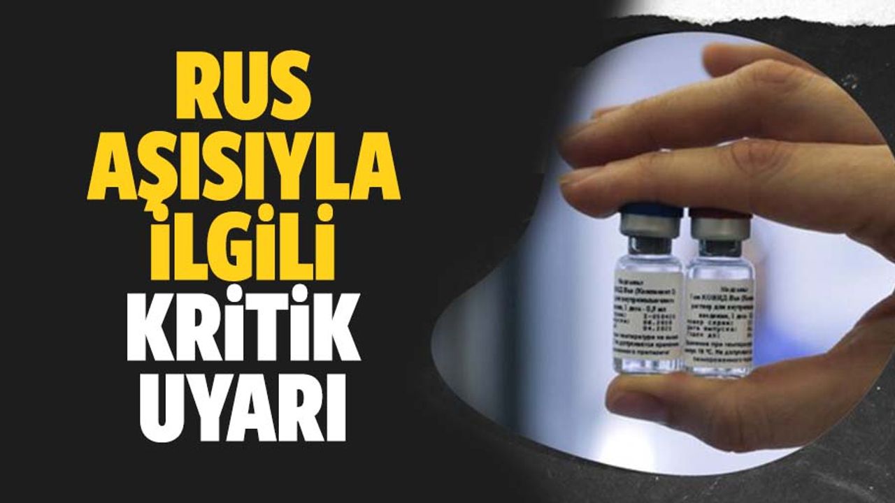 Tıp fakültesi dekanı tehlikeye dikkat çekti... Aşı henüz güvenilir değil!