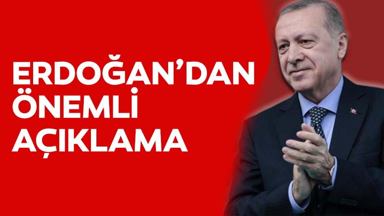 Recep Tayyip Erdoğan'dan TEKNOFEST 2020'de flaş açıklamalar